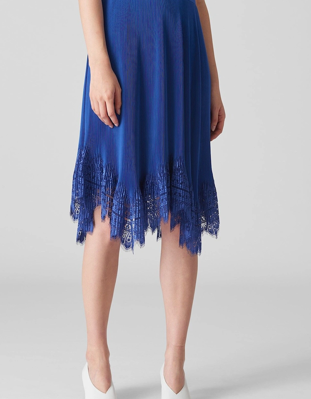 Dahlia Pleated Lace Skirt, 2 of 1