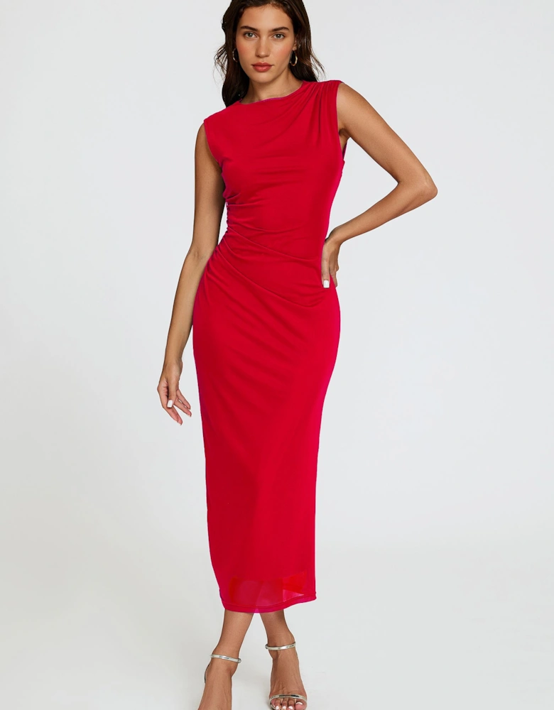 Mesh Maxi Dress