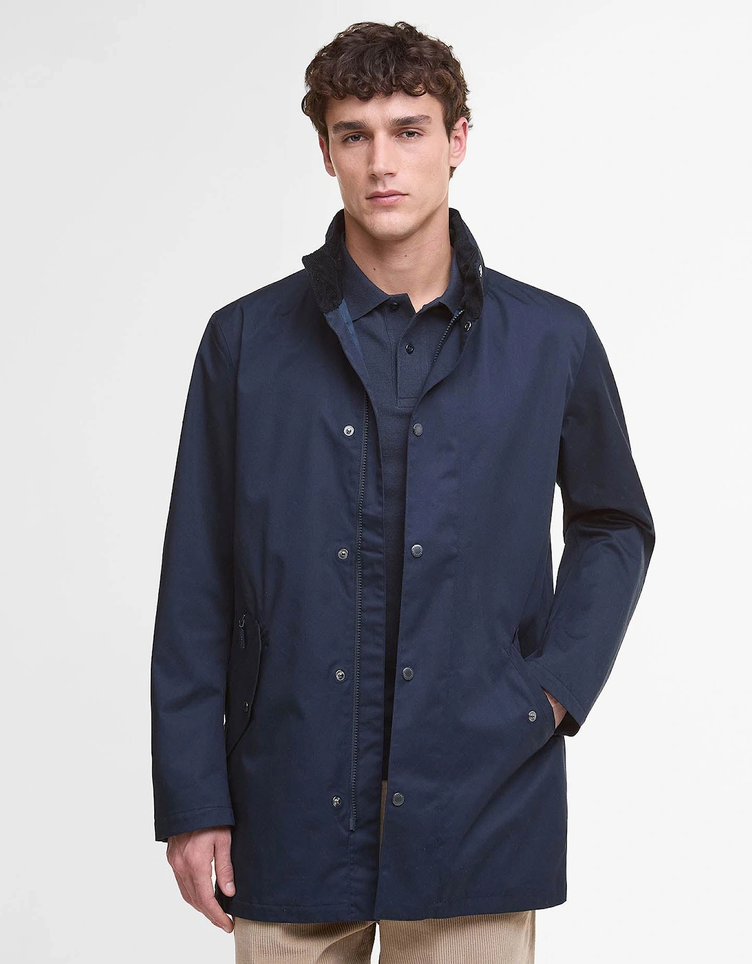 Men's Barbour Chelsea Mens Waterproof Jacket - Navy - Size: 38/Regular