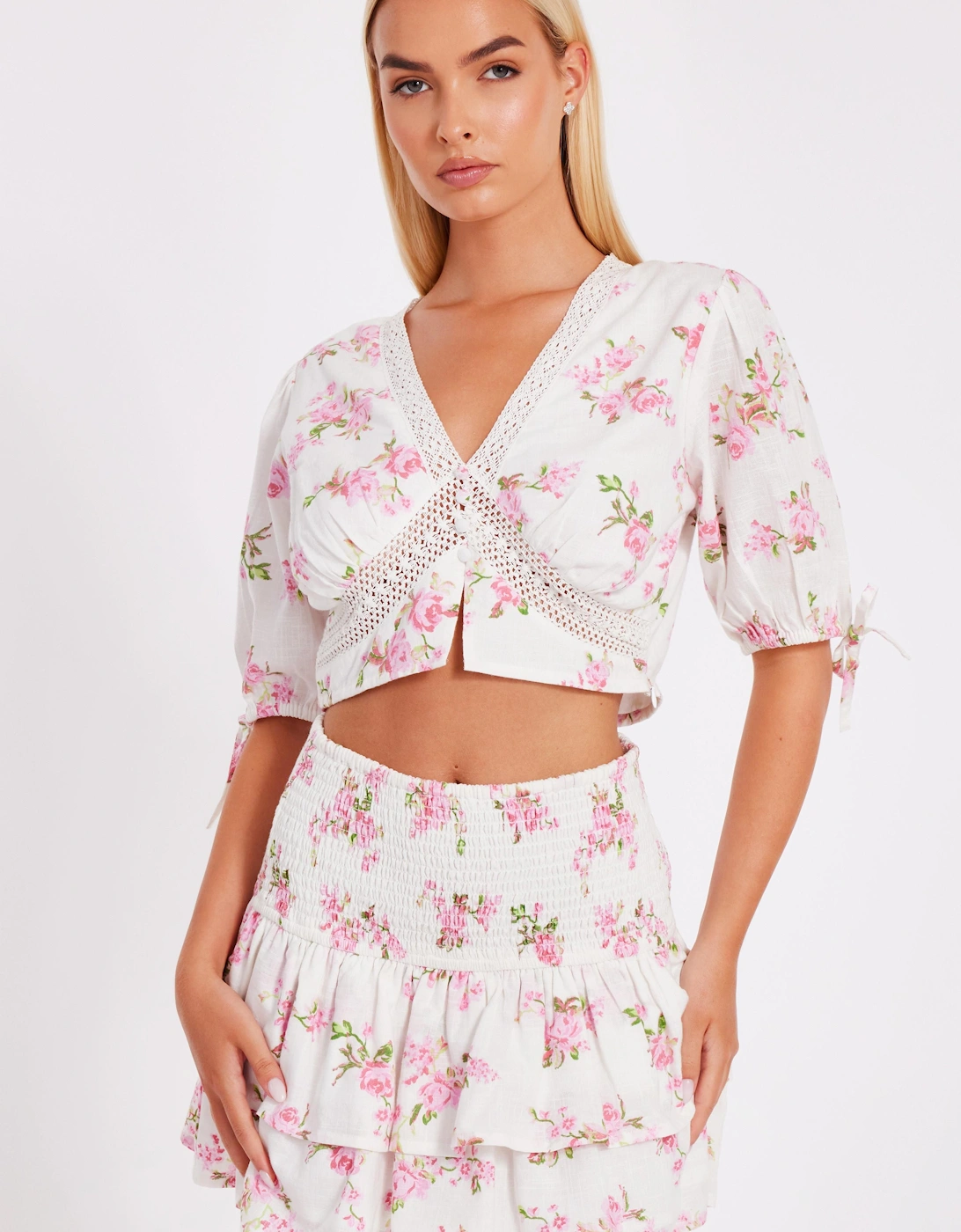 Multi Lace Crop Top, 2 of 1