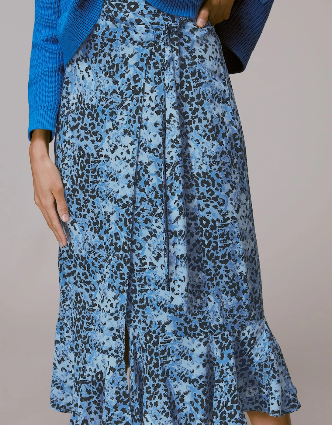 Hyena Spot Wrap Skirt, 2 of 1