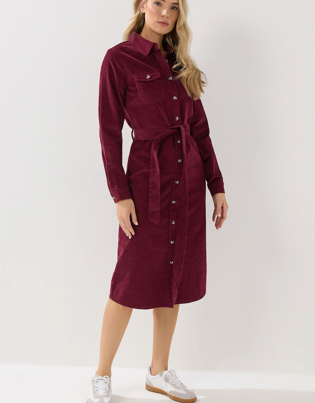 Tall Cord Shirt Dress, 2 of 1