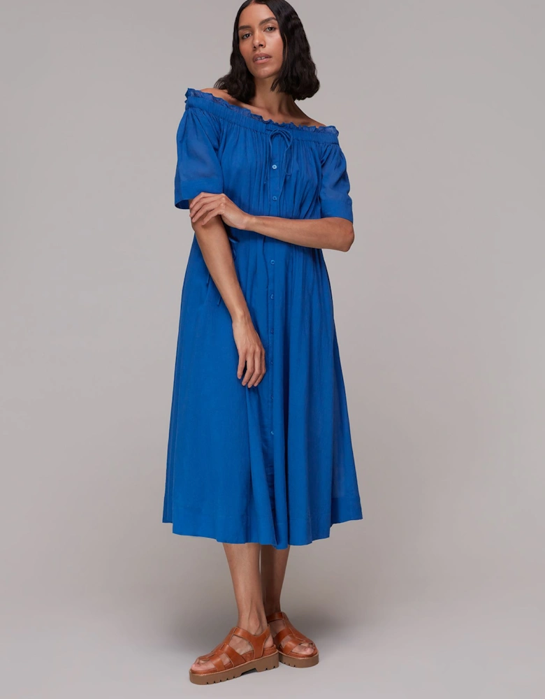Bardot Trapeze Midi Dress