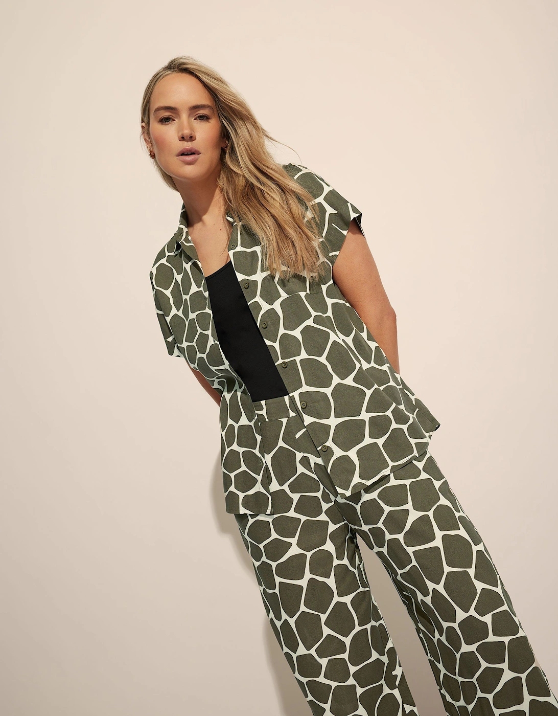 Tall Giraffe Print Shirt, 2 of 1