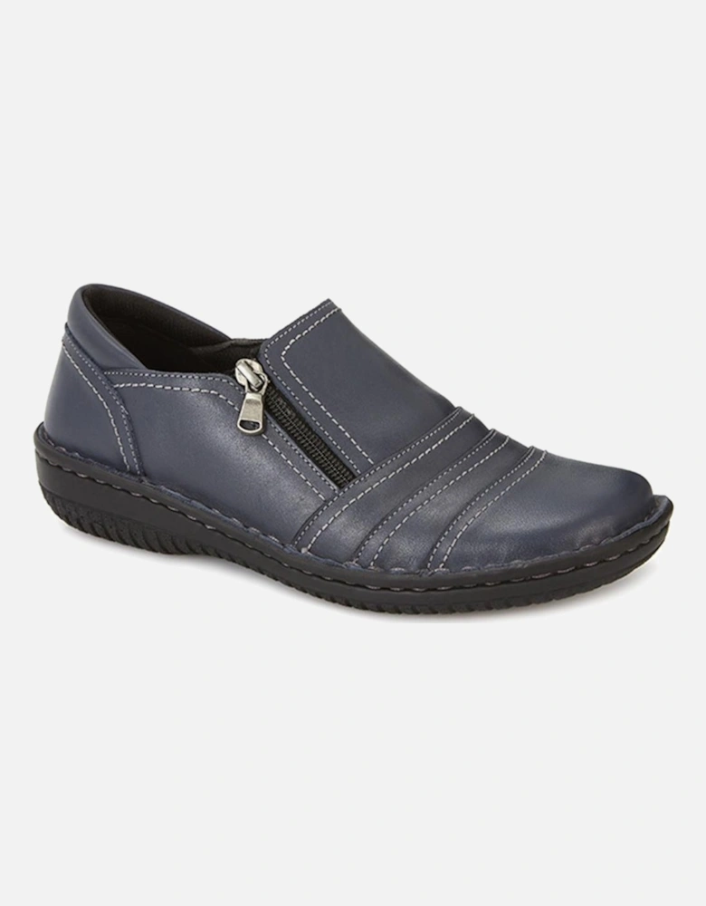 Leather Slip On Shoes for Women