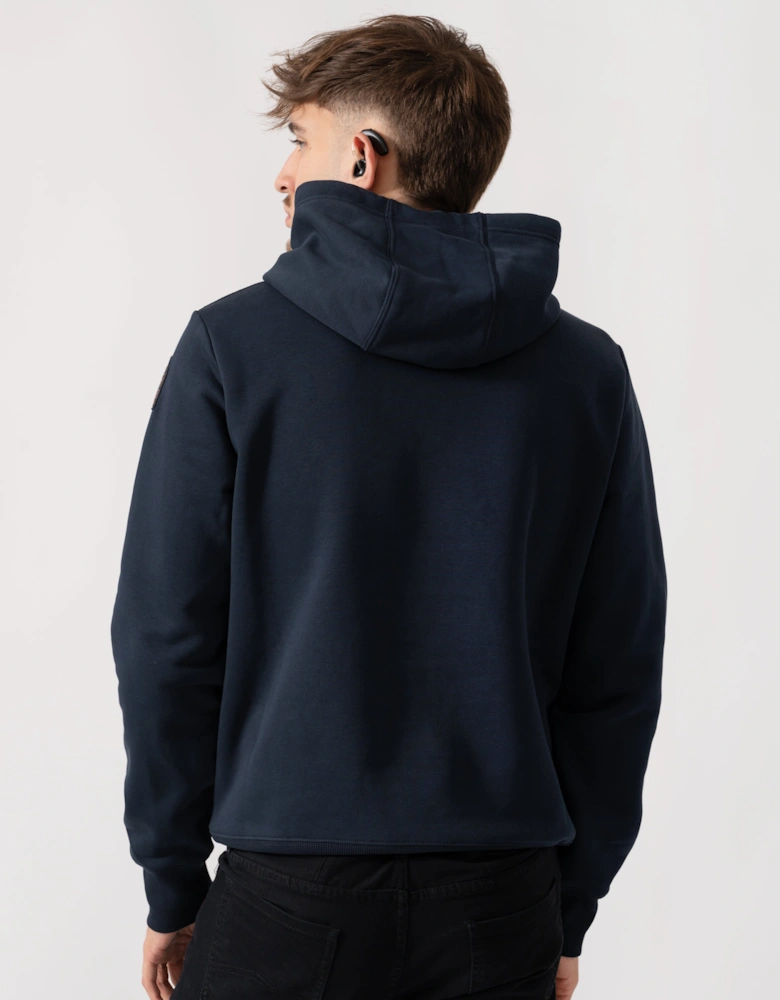 Everest Mens Hooded Sweatshirt - Blue Navy 316