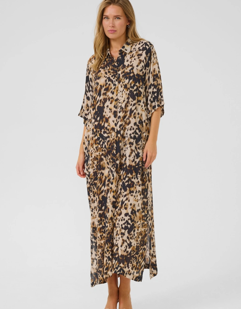 KAthora Amber Shirt Maxi Dress