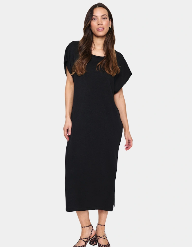 MilaSZ Round Neck Short Sleeve Dress