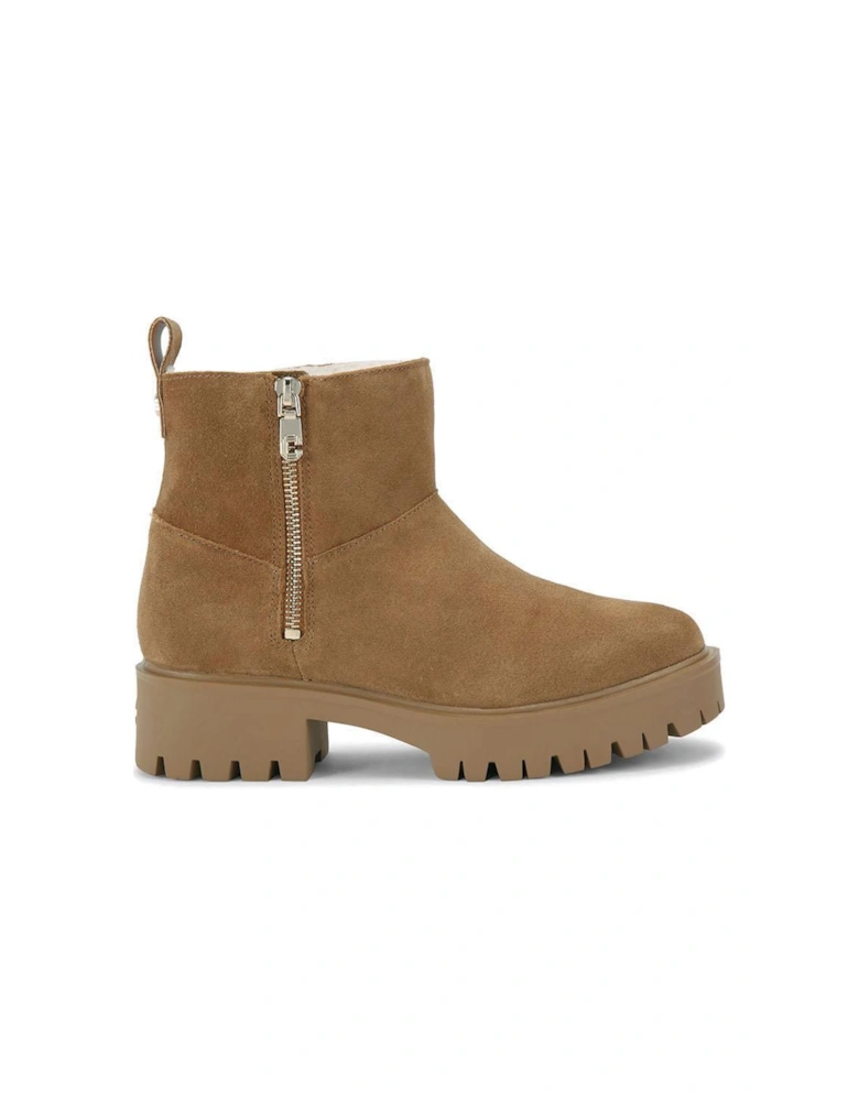 'Limit Fur' Suede Boots