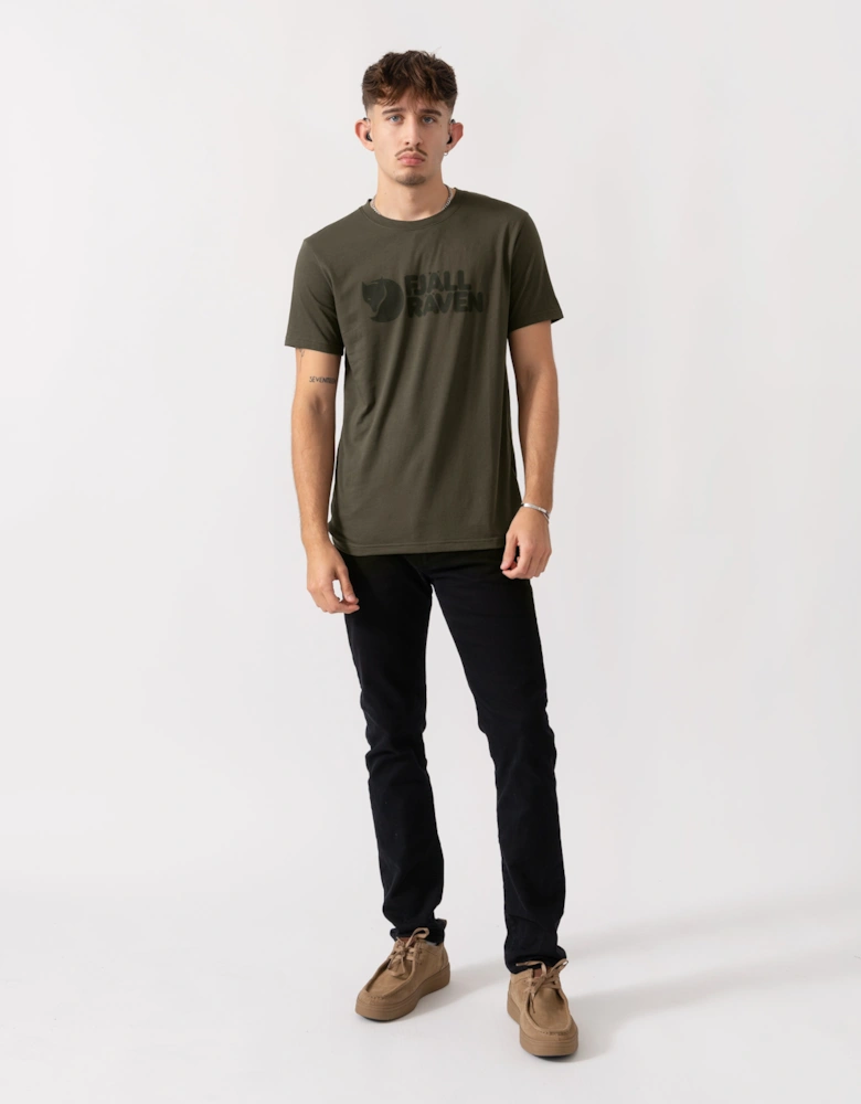 Logo Mens T-Shirt - Dark Olive 633