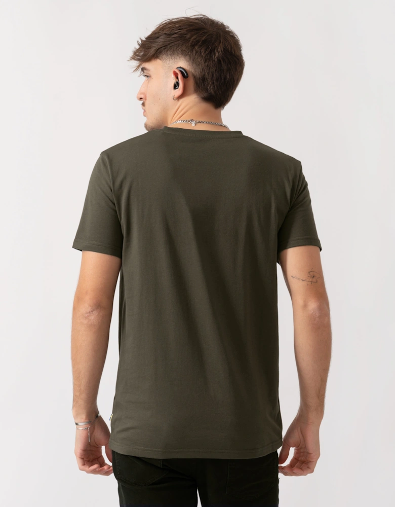 Logo Mens T-Shirt - Dark Olive 633