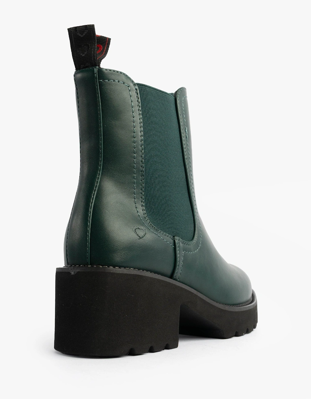 HONEYBELLE Womens Chelsea Boots evergreen