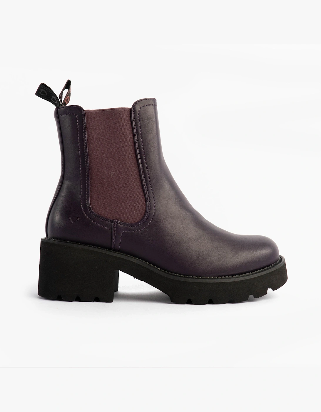 Women's Heavenly Feet HONEYBELLE Womens Chelsea Boots Purple - Size: 5