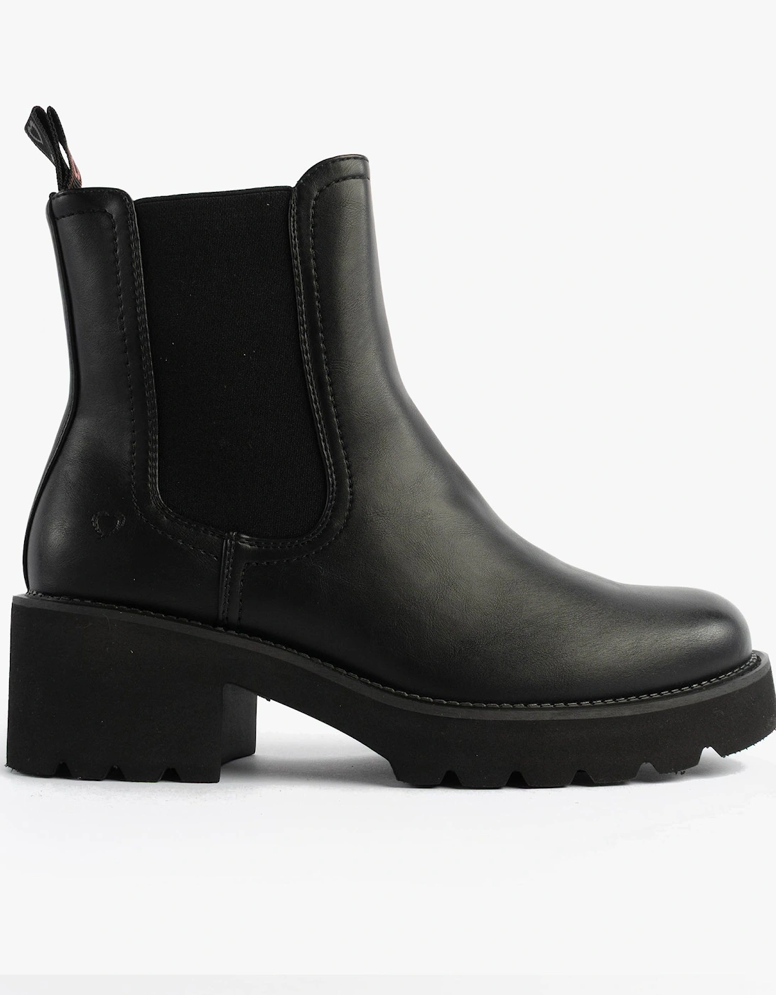 HONEYBELLE Womens Chelsea Boots Black, 7 of 6