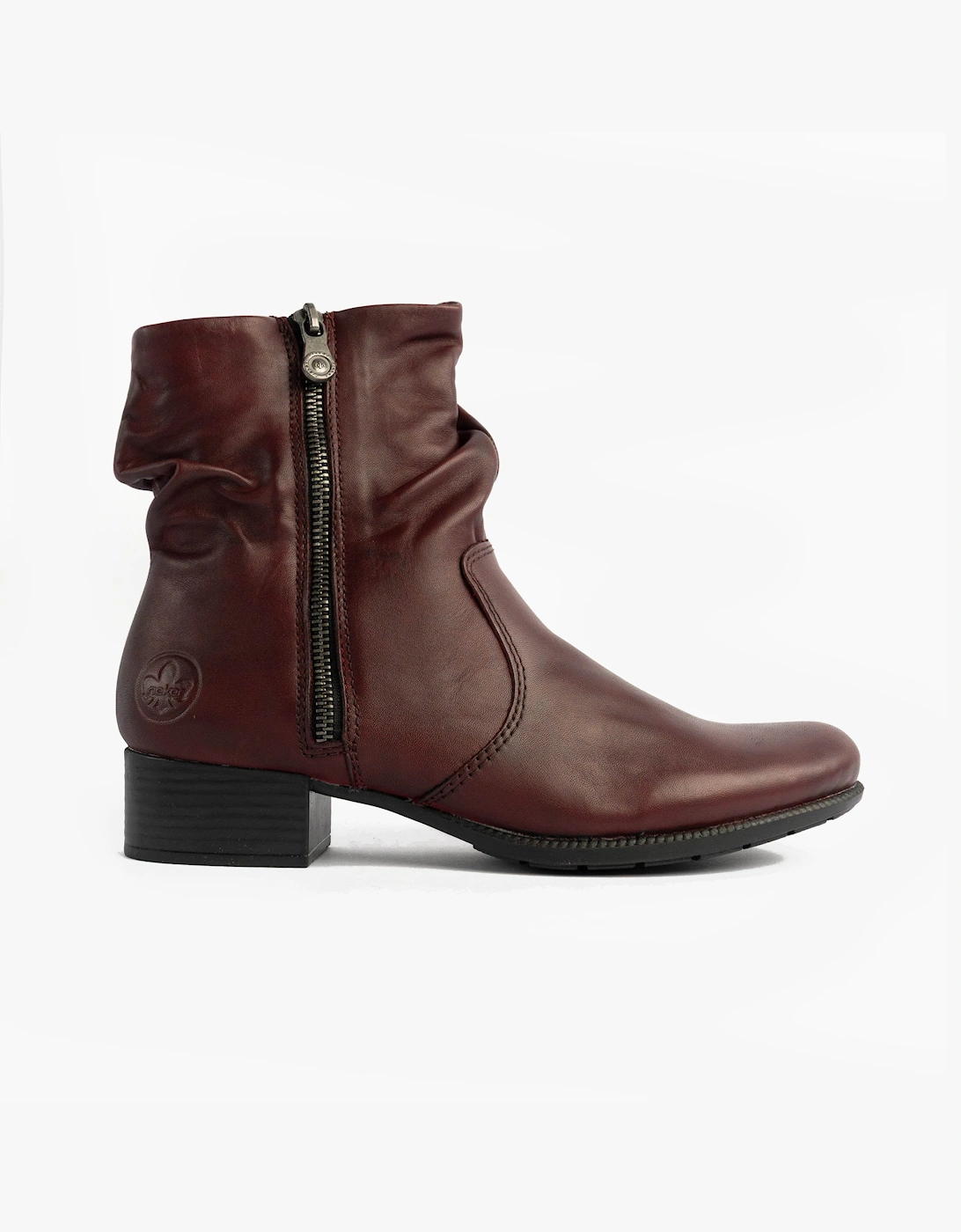 Women's Rieker 78656-35 Womens Boots Red - Size: 7.5
