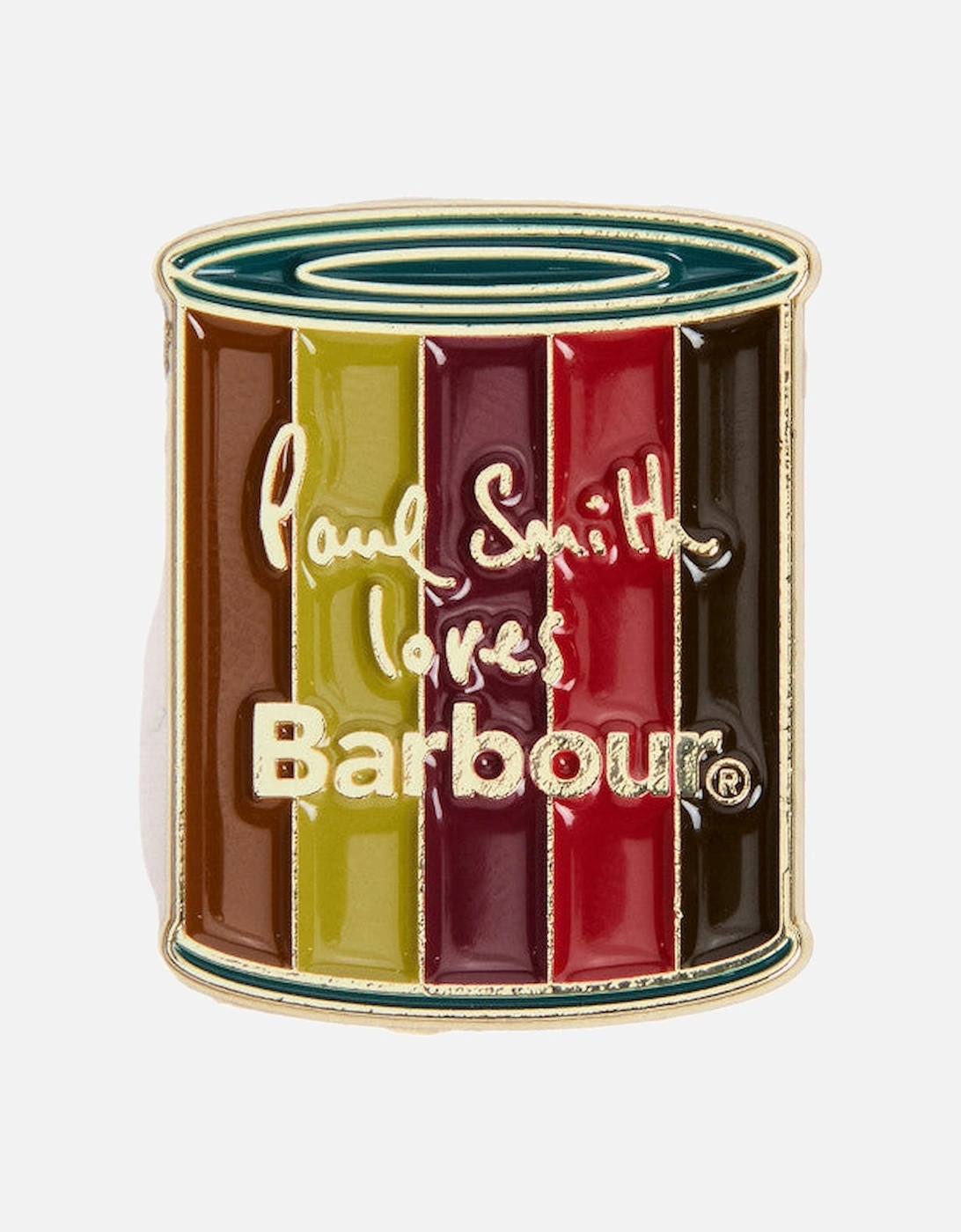 Barbour PS Pin Badge MI31 Wax Tin, 4 of 3