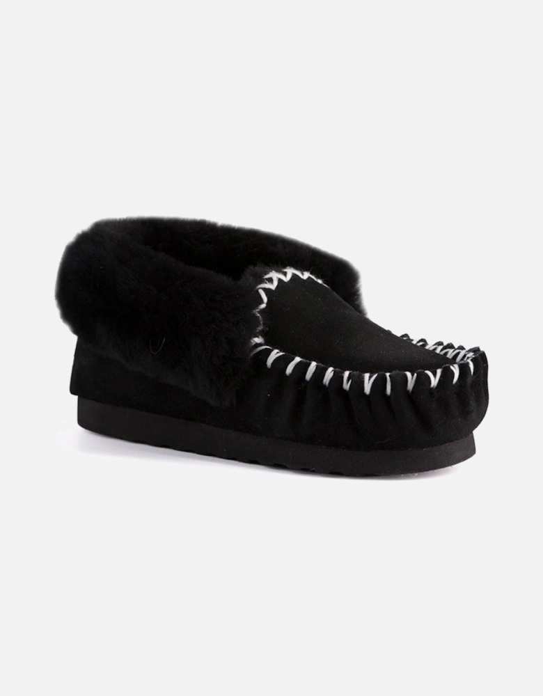 Hand Stitched  Sheepskin Moccasin