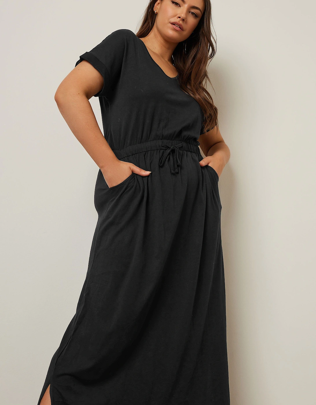 Tie Detail Maxi Dress, 2 of 1