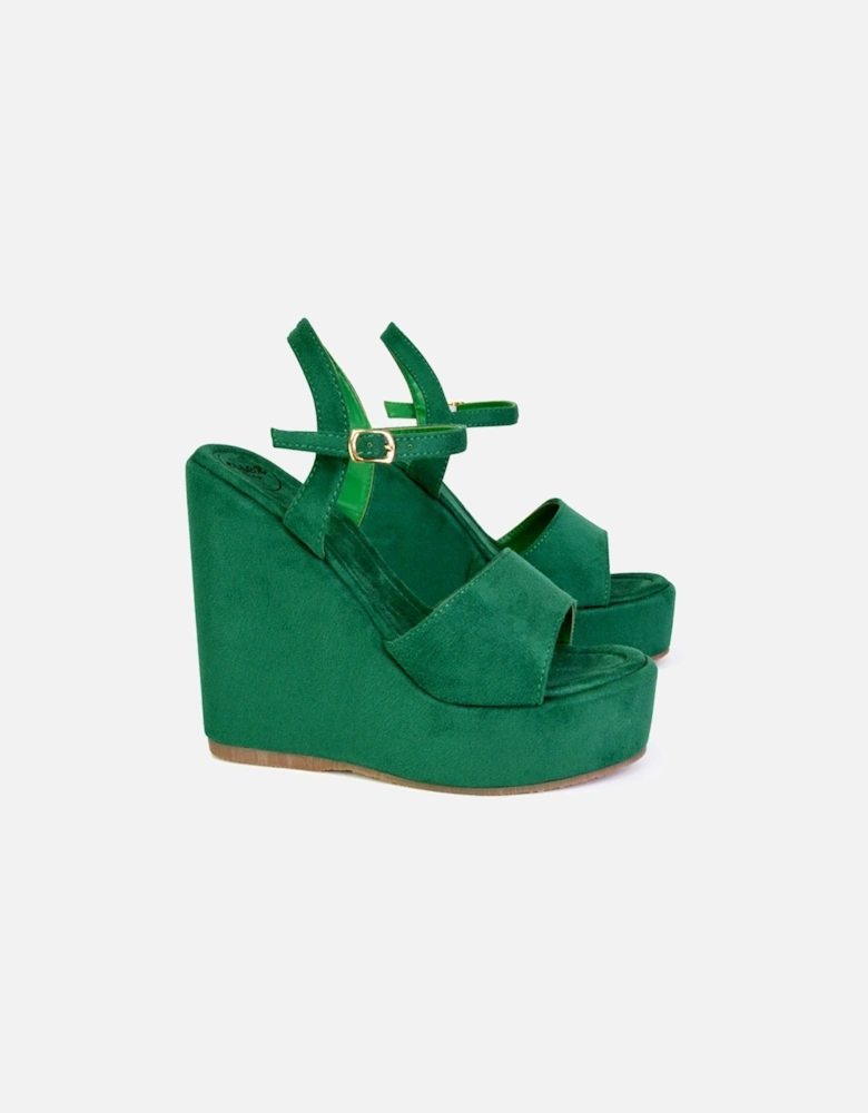 'Belinda' Wedge Heel Strappy Platform Sandals