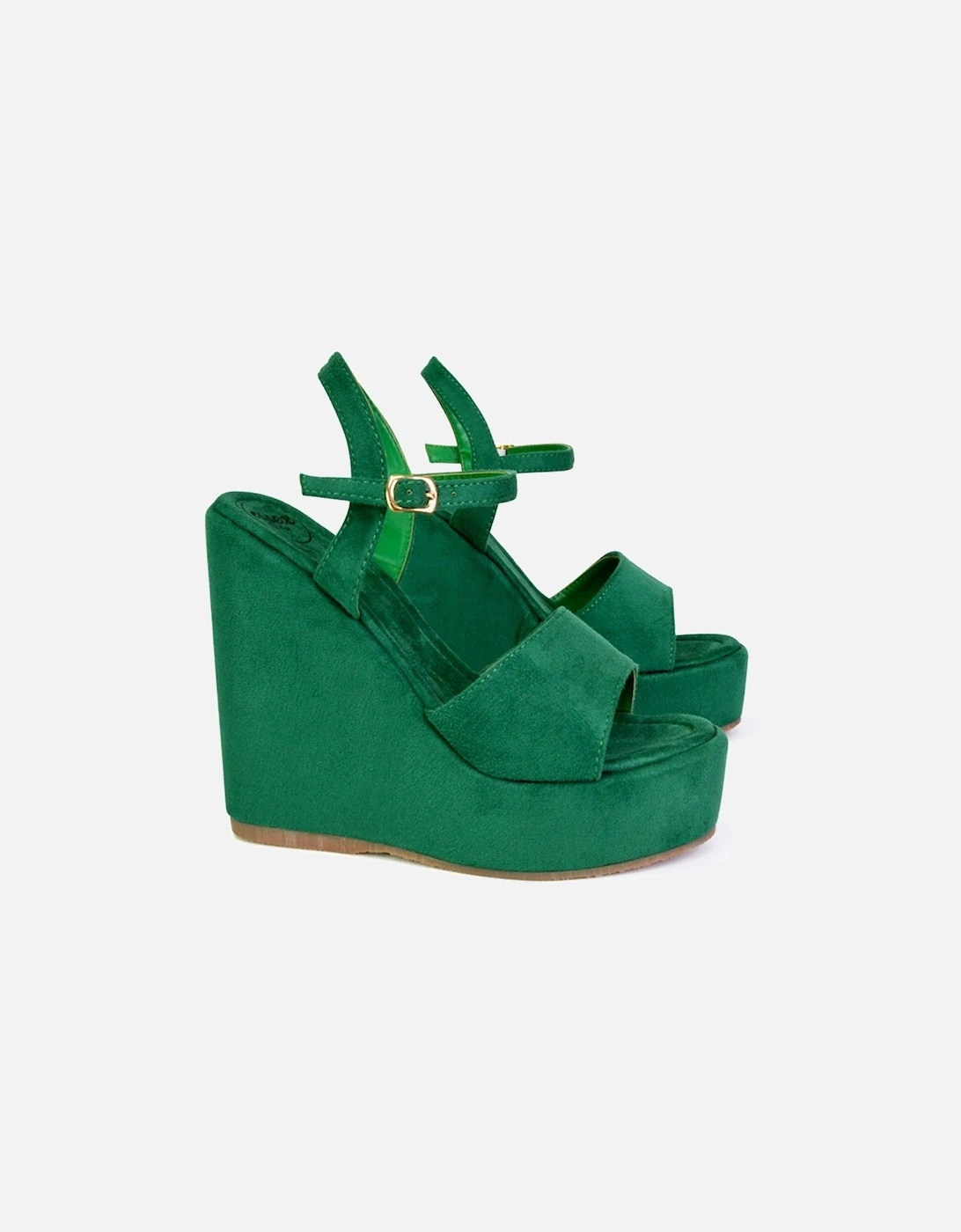 'Belinda' Wedge Heel Strappy Platform Sandals, 2 of 1