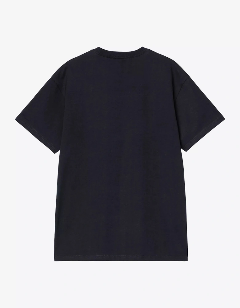 CARHARTT CHASE T-SHIRT DARK NAVY/GOLD