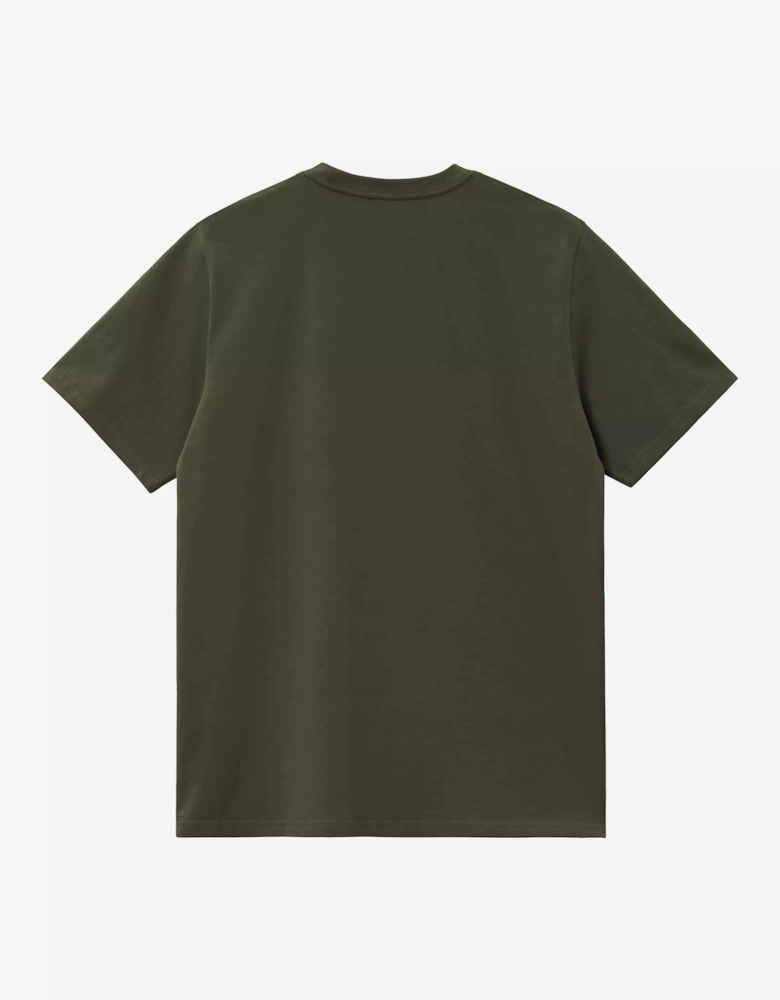 CARHARTT CHASE T-SHIRT OLIVE/GOLD