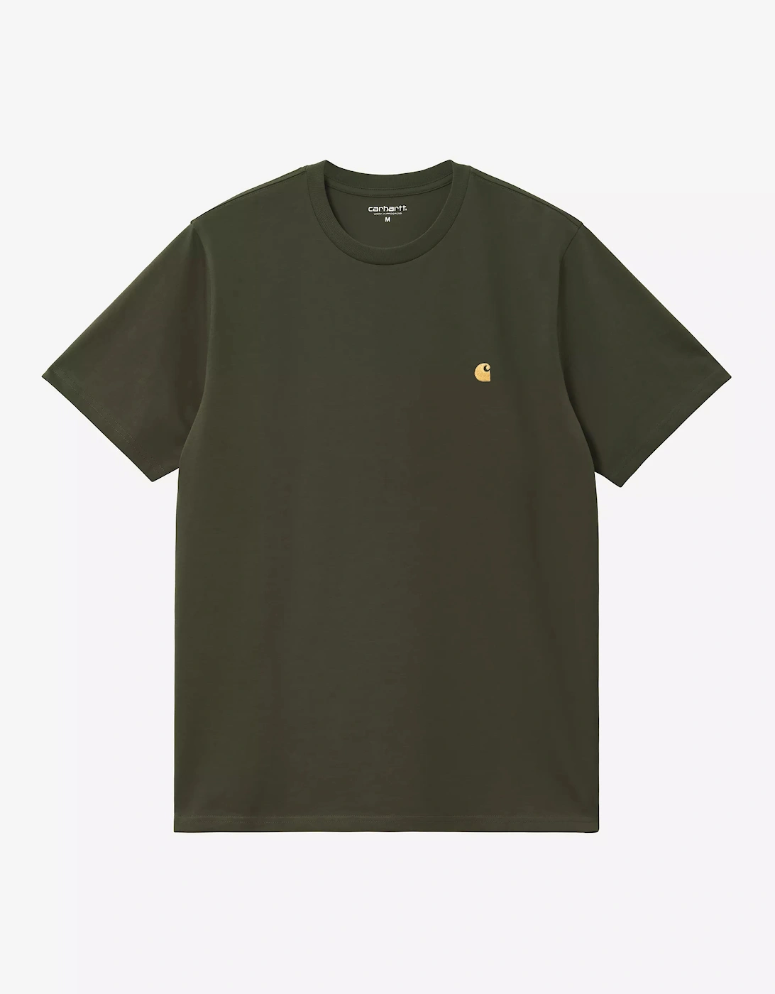CARHARTT CHASE T-SHIRT OLIVE/GOLD