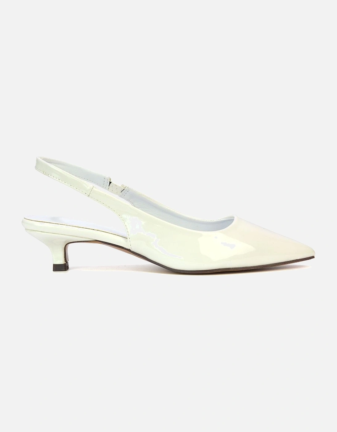 'Jenny'  Pointed Toe Low Kitten Heel Slingback Pumps, 2 of 1