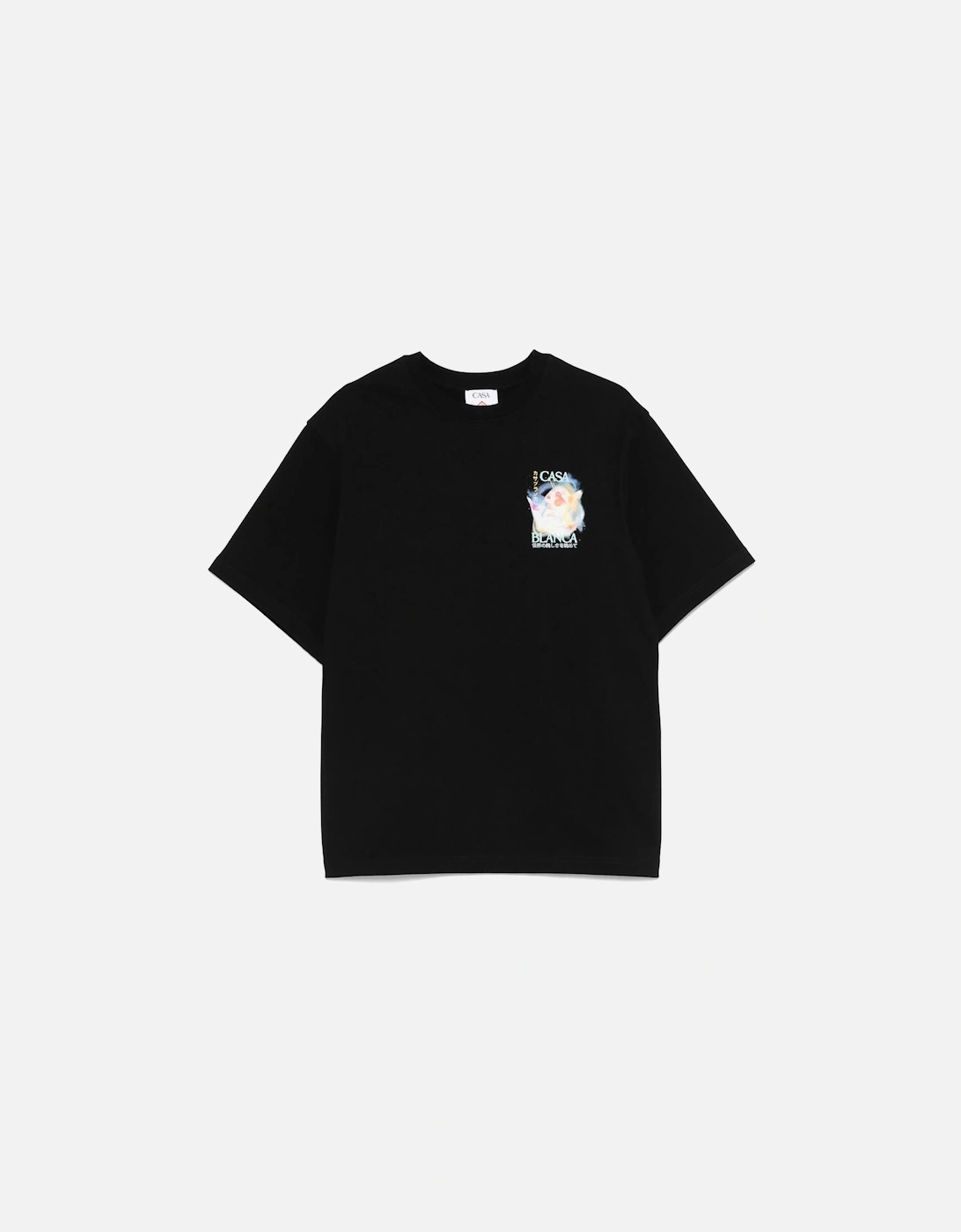 Galactic Connection Oversized T-Shirt in Black, 5 of 4