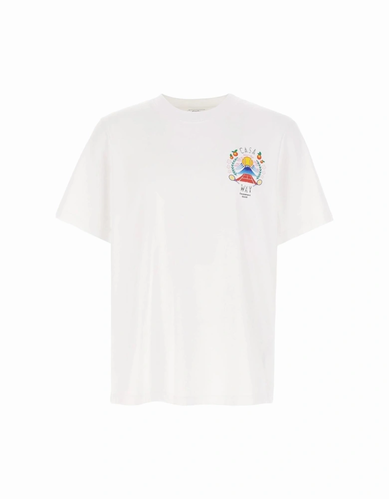 Casa Way Mountain T-Shirt in White