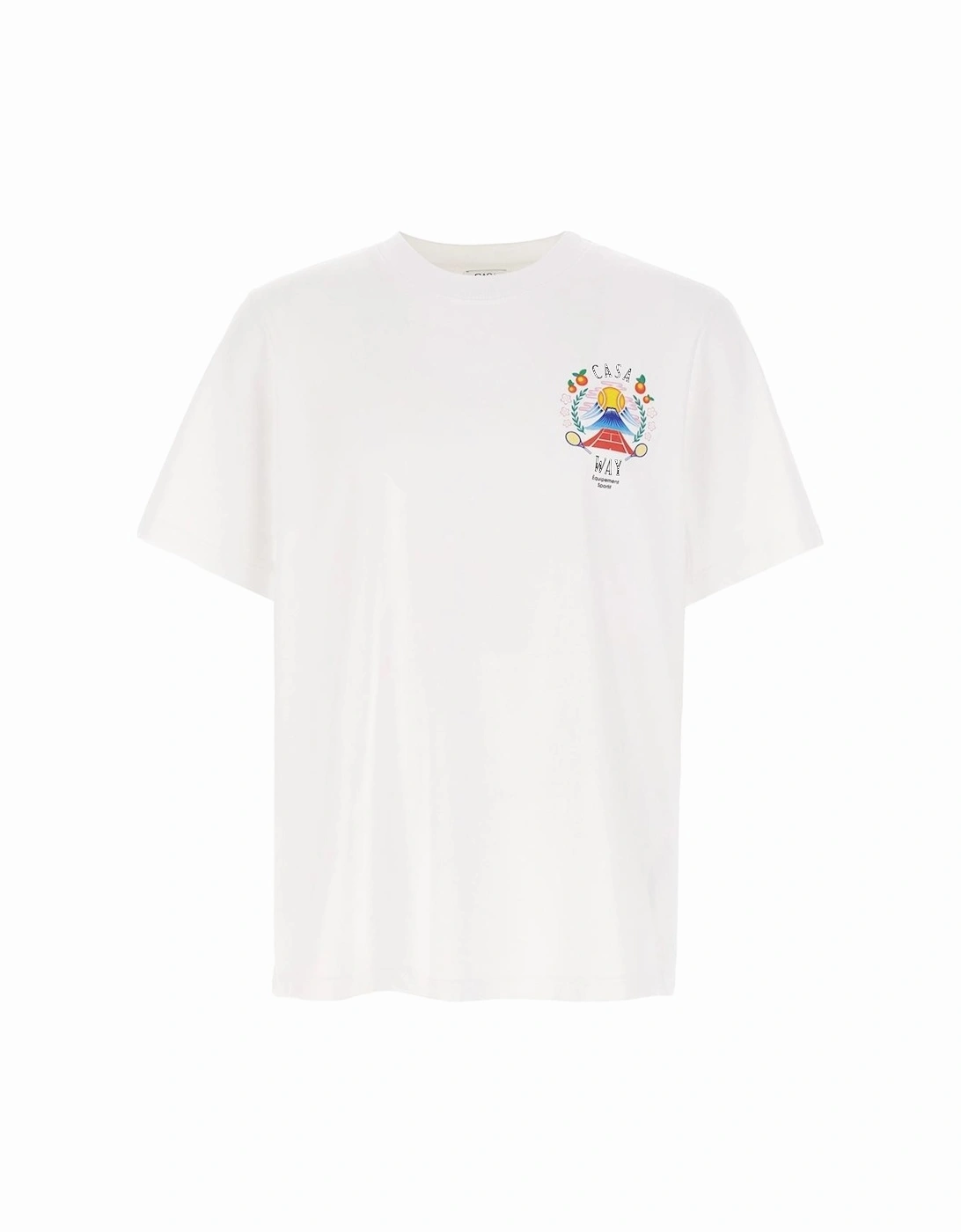 Casa Way Mountain T-Shirt in White, 4 of 3