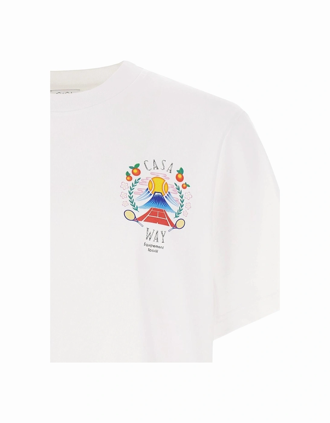 Casa Way Mountain T-Shirt in White