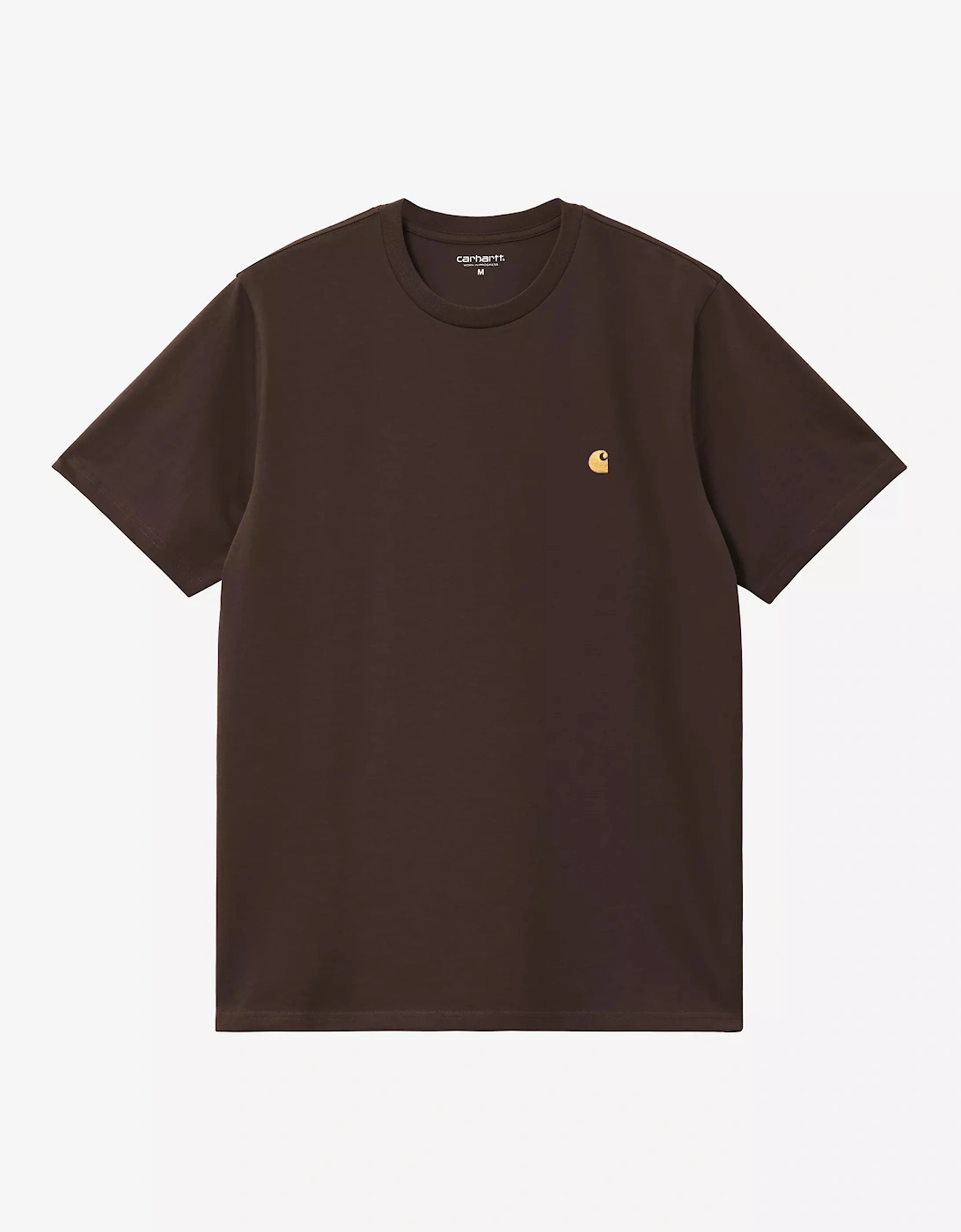 CARHARTT CHASE T-SHIRT TOBACCO/GOLD