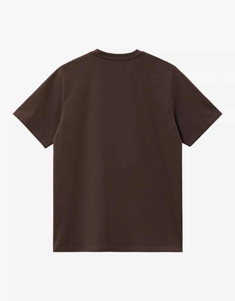 CARHARTT CHASE T-SHIRT TOBACCO/GOLD