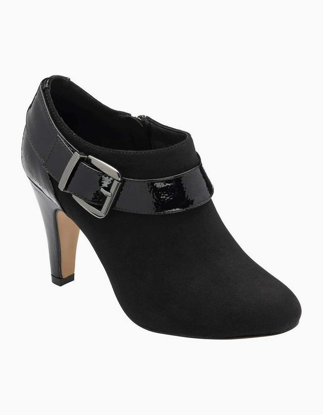 Lotus Shoes Women's Zyla Zip-Up Stiletto Heeled Shoe-Boots Black - 6 (39) - Image 4
