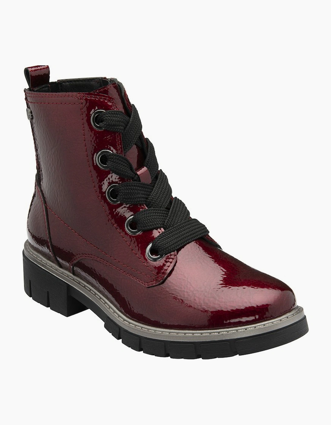 Lotus Women's Jojo Womens Ankle Boots - Red - Size: 6