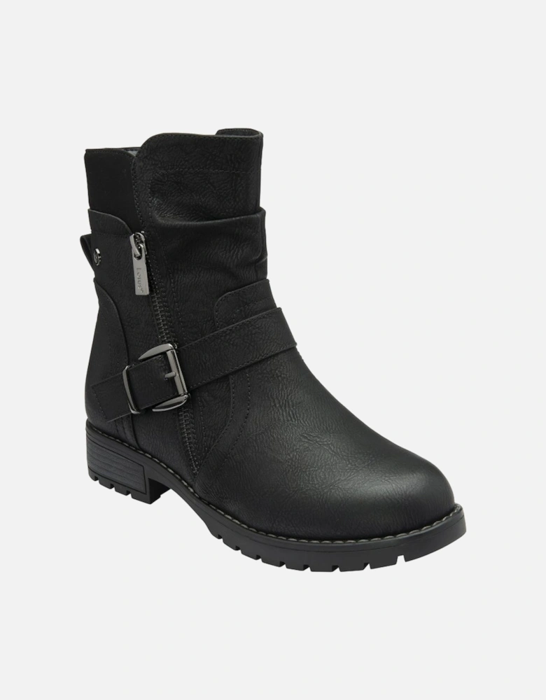 Tulia Womens Wide Fit Calf Boots