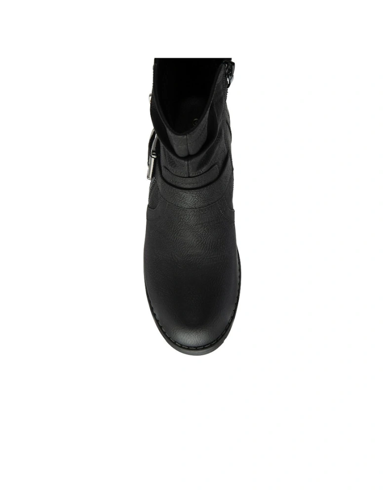 Tulia Womens Wide Fit Calf Boots