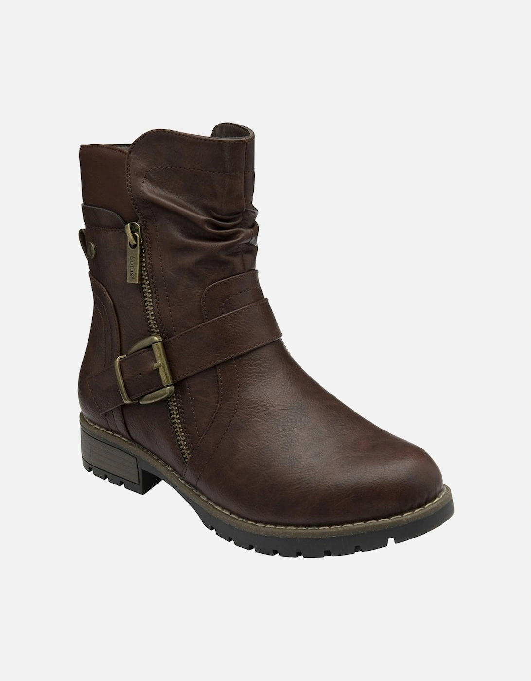 Tulia Womens Wide Fit Calf Boots, 5 of 4