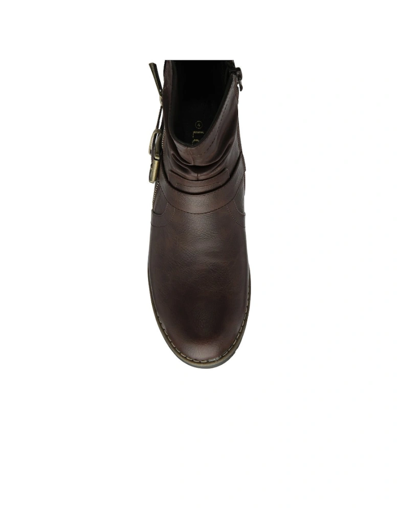 Tulia Womens Wide Fit Calf Boots