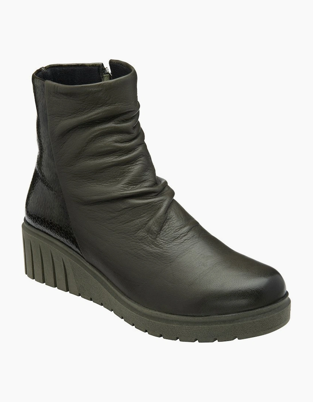 Lotus Women's Khaki Adlee Ankle Boots Colour: : Size 6 - Image 2