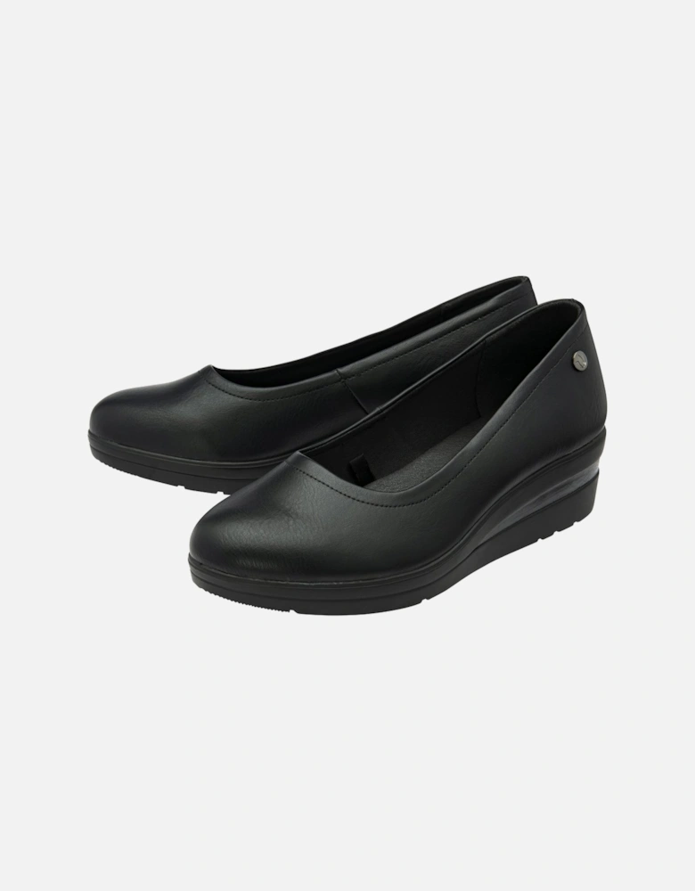 Soloman Womens Low Wedge Pumps