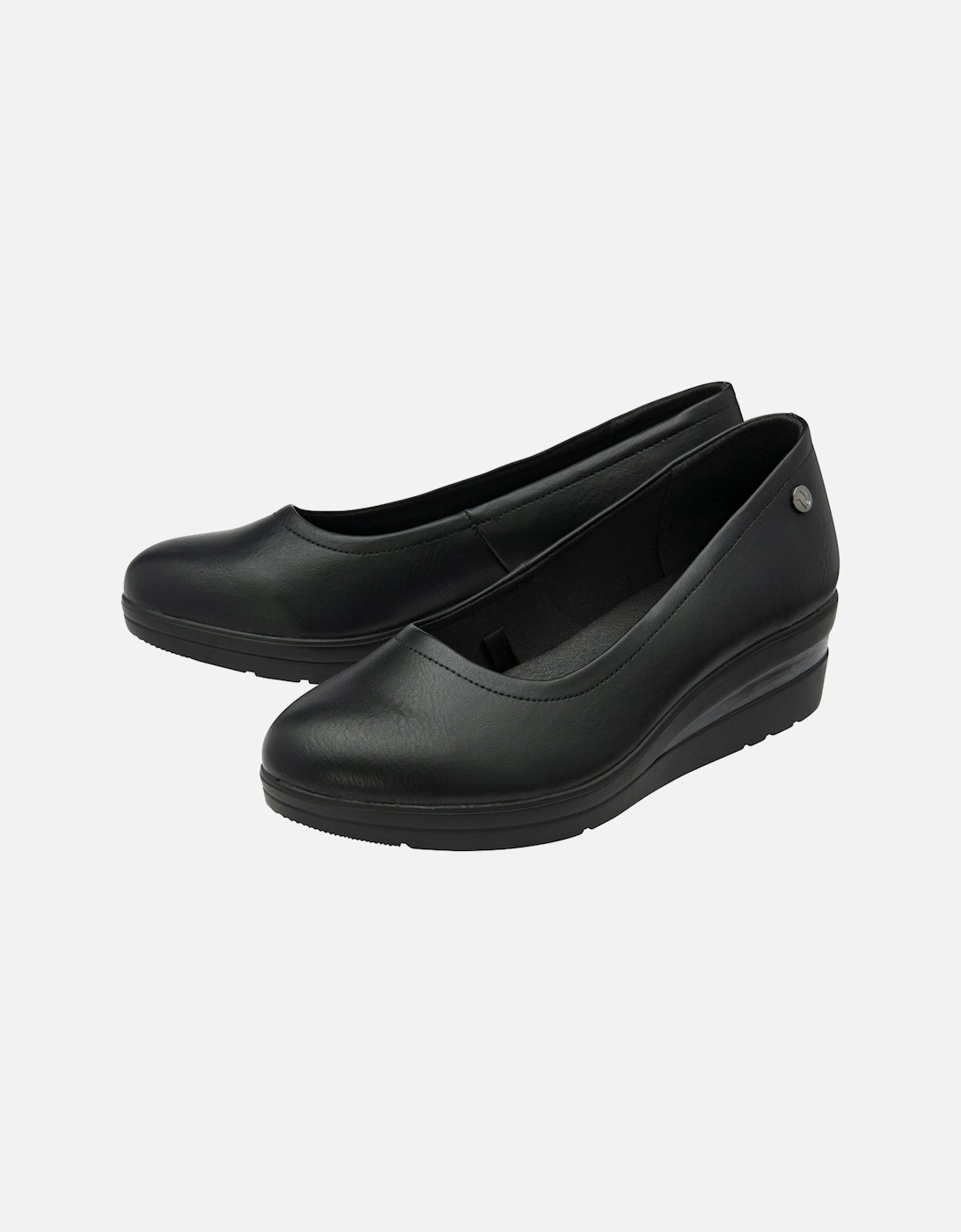 Soloman Womens Low Wedge Pumps
