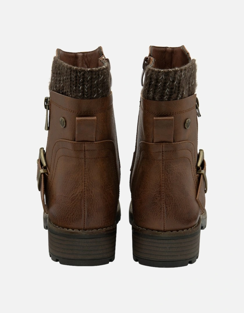 Jemma Womens Biker Boots