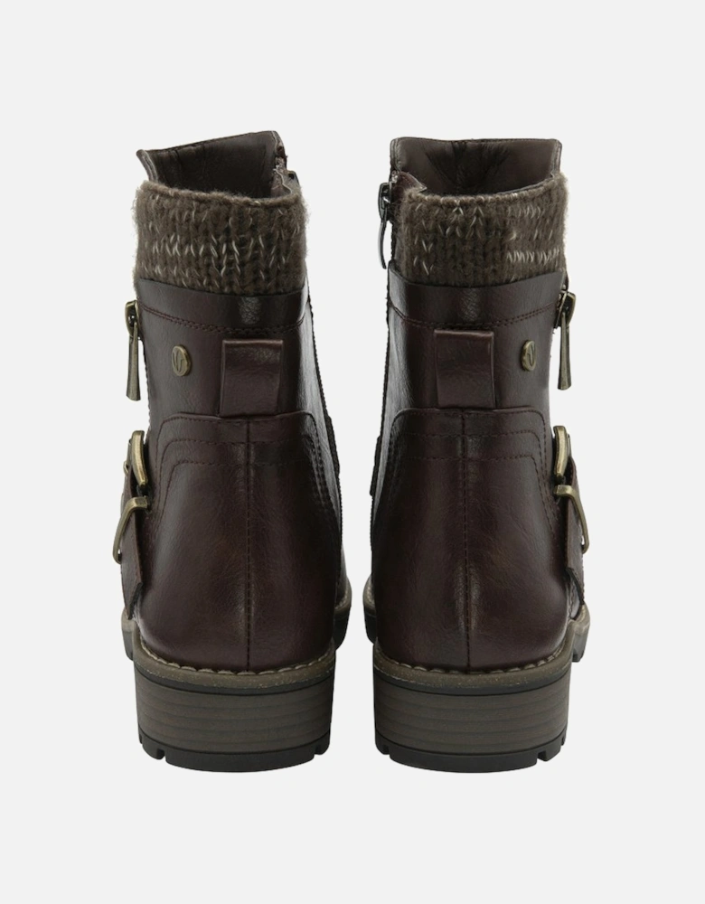 Jemma Womens Biker Boots