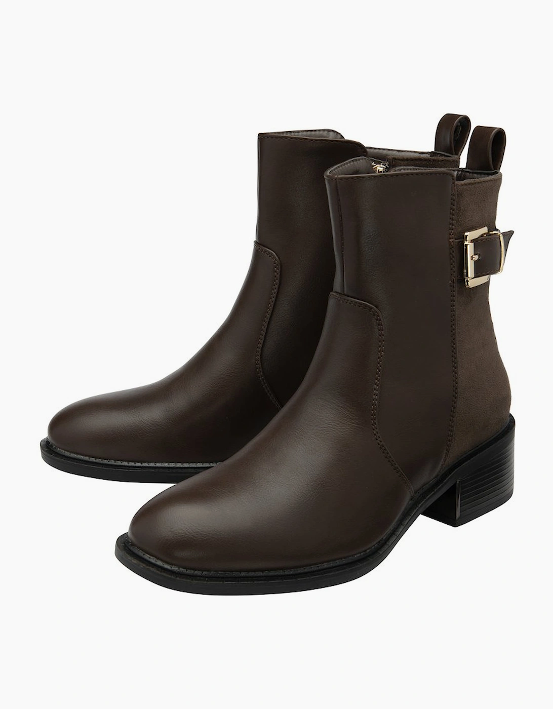 Lotus Women's Brown Alannah Ankle Boots Colour: : Size 8 - Image 3