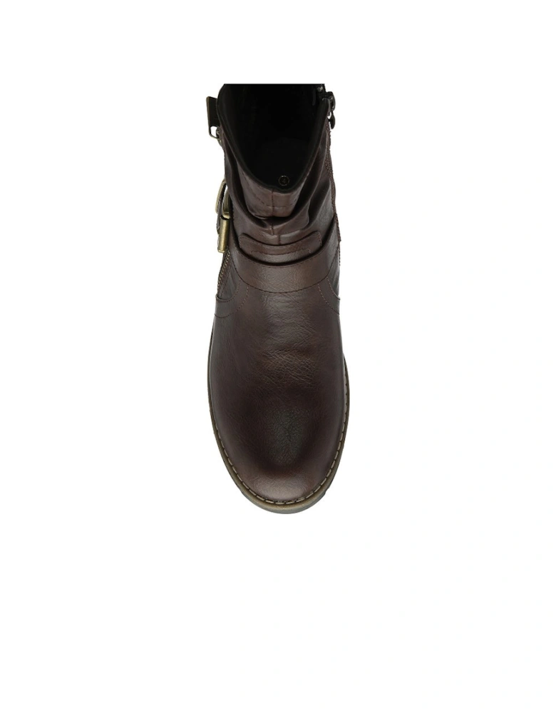 Jemma Womens Biker Boots