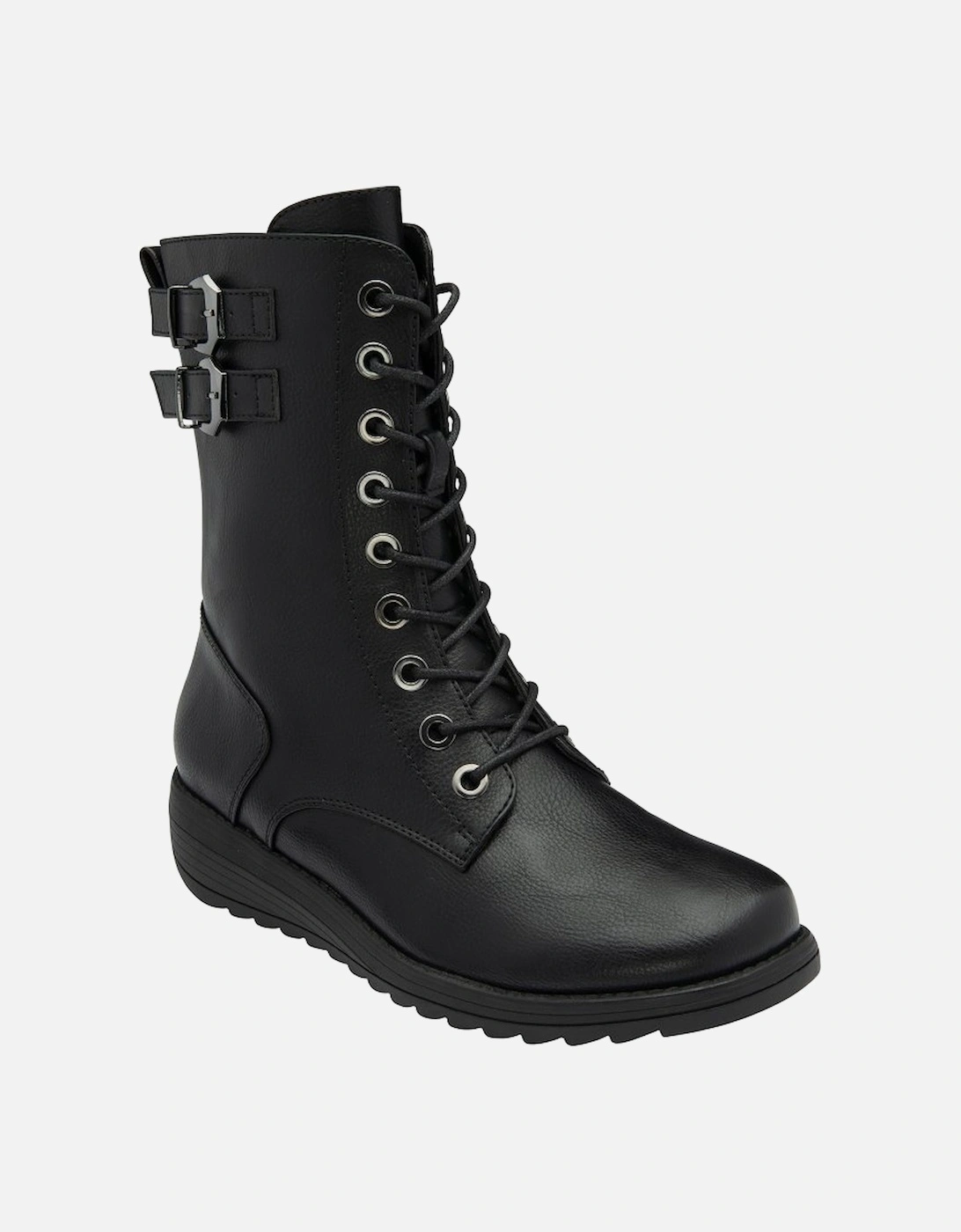 Valberg Womens Calf Boots, 5 of 4