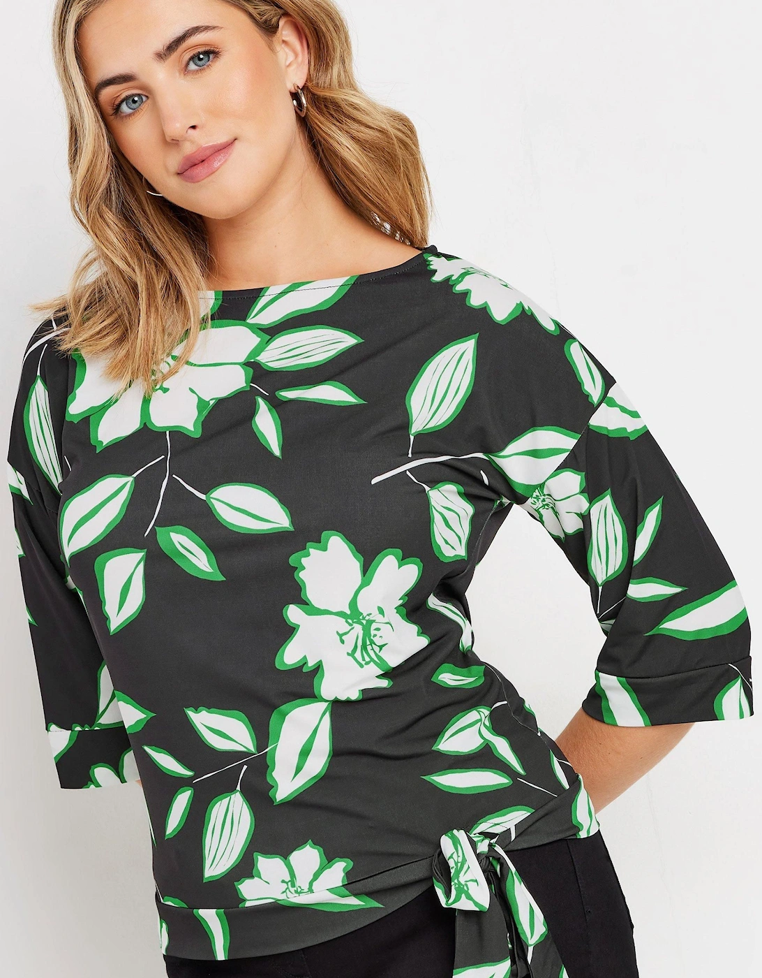 Floral Tie Side Top, 2 of 1