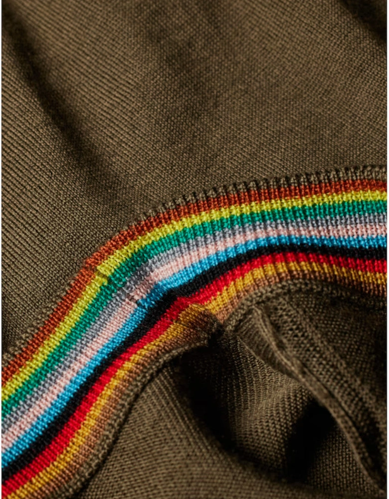 Crew Neck Sweater 63 Khaki